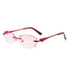 WOMEN'S DIAMOND CUT EDGE ANTI-BLUE LIGHT PRESBYOPIA GLASSES