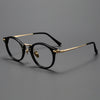 Titanium Vintage Oval Eyeglasses Frames ST BT55006