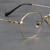 Titanium Geometric Glasses Frame ST 563