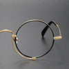 Titanium Vintage Round Eyeglasses Frames 1013H