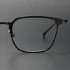 Retro Titanium Square Glasses Frame KJ-40A