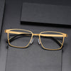 Retro Titanium Square Glasses Frame 80995