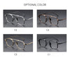 Retro Titanium Square Glasses Frame KMN9501