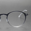 Titanium Round Glasses Frame 6541