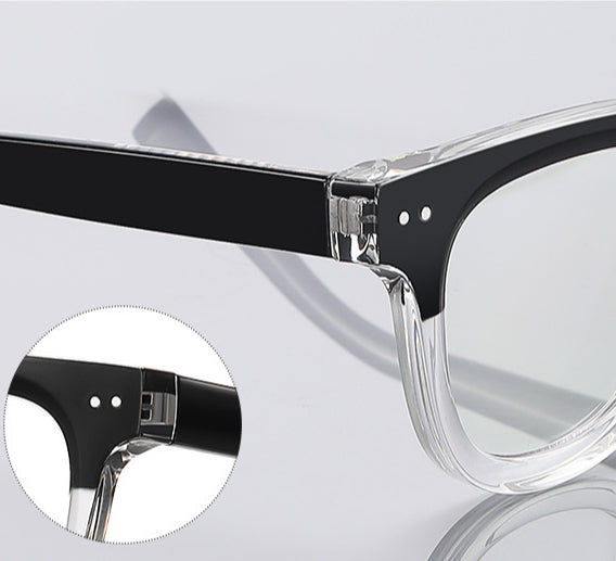 Kael Vintage Square TR90 Eyeglasses Frame