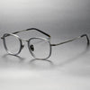 Retro Titanium Square Glasses Frame ALCOR