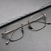 Retro Titanium Square Glasses Frame 316