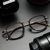 Retro Titanium Square Glasses Frame ALCOR