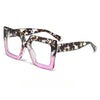 Fashion Square Large Frame Glasses