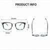 Kropp Retro Rectangle Acetate Eyeglasses Frame