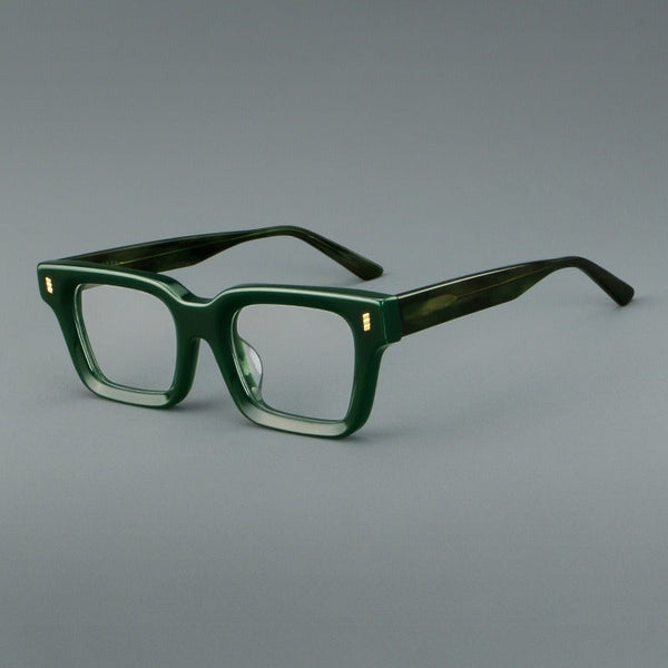 Harry Retro Rectangle Acetate Glasses Frame