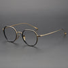 Titanium Geometric Glasses FrameKMN7310