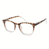 WOMEN'Ssexy leopard print gradient reading glasses