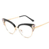 Blue Light Blocking Glasses Women Retro Cat Eye Optical Frames Men Prescription Reading Glasses Clear Lens Spectale Eyeglasses