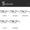 Blue Light Blocking Glasses Men Fashion Square Reading Optics Eyeglasses Frame Women Computer Eyewear