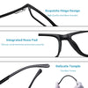 Blue Light Blocking Glasses Men Fashion Square Reading Optics Eyeglasses Frame Women Computer Eyewear