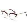 Cat Eye Computer Glasses Women Anti Blue Eyebrow Design Eyewear Blue Light Blocking Glasses Optical Spectacle Eyeglass