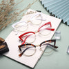 Cat Eye Computer Glasses Women Anti Blue Eyebrow Design Eyewear Blue Light Blocking Glasses Optical Spectacle Eyeglass