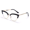 Cat Eye Computer Glasses Women Anti Blue Eyebrow Design Eyewear Blue Light Blocking Glasses Optical Spectacle Eyeglass