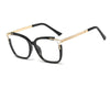 Eyeglasses Square glasses womanfashion Clear lens Optical glasses frame women Luxury Brand Metal Legs female oculos