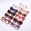 Fashion Cat Eye Glasses Frames 2022 New Women Men Oversized Sunglasses Gradient Lenes Shades Eyewear Female Eyeglasses UV400