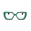 Fashion Square Oversized Glasses Frames Women Luxury Brand Designer Glasses Men Optical Eyeglasses Frames Plastic