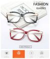 Eyeglasses Square glasses womanfashion Clear lens Optical glasses frame women Luxury Brand Metal Legs female oculos