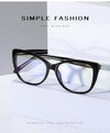 Women's EyeglassesTransparent Square Computer Glasses Frame Anti Blue Light Female Eyeglass Sexy Leopard