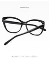 Women's EyeglassesTransparent Square Computer Glasses Frame Anti Blue Light Female Eyeglass Sexy Leopard