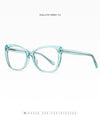 Women's EyeglassesTransparent Square Computer Glasses Frame Anti Blue Light Female Eyeglass Sexy Leopard