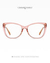 Women's EyeglassesTransparent Square Computer Glasses Frame Anti Blue Light Female Eyeglass Sexy Leopard