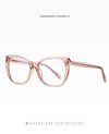 Women's EyeglassesTransparent Square Computer Glasses Frame Anti Blue Light Female Eyeglass Sexy Leopard