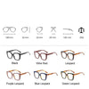 Fashion Brand Anti Blue Light Glasses Women Oversized Square Purple Eyeglasses Computer Prescription Glasses Frame Luxury Oculos