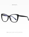 Women's EyeglassesTransparent Square Computer Glasses Frame Anti Blue Light Female Eyeglass Sexy Leopard