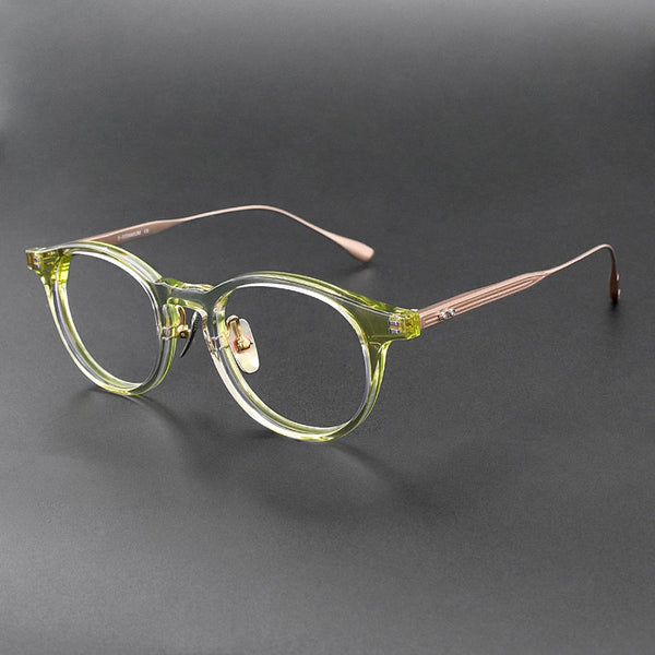 Titanium Vintage Eyeglasses Frames CMS148