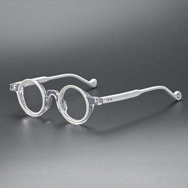 Ngo Vintage Round Acetate Glasses Frame