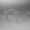 Titanium Round Glasses Frame 6541