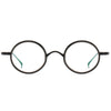 Titanium Vintage Round Eyeglasses Frames KMN122