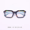 Retro frame plate glasses 60044