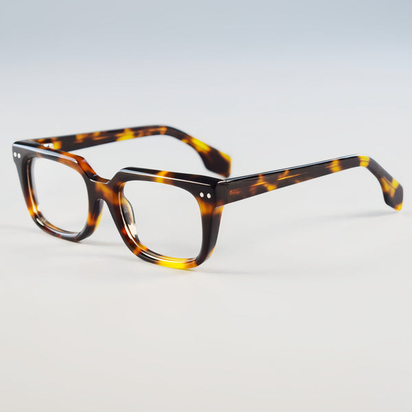 Renne Retro Rectangle Acetate Glasses Frame