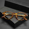 Titanium Vintage Oval Eyeglasses Frames ST BT55007