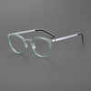 Leander Titanium Vintage Round Eyeglasses Frames 9704