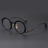 Titanium Vintage Round Eyeglasses Frames MM0034