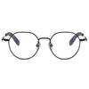 Titanium Vintage Round Eyeglasses Frames DLX108