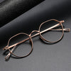 Titanium Geometric glasses FrameKMN-9916