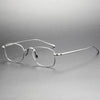 Retro Titanium Square Glasses Frame KJ45