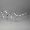 Titanium Geometric Glasses Frame ST K152