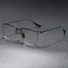 Titanium Square Glasses Frame DTX106