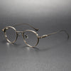 Titanium Vintage Round Eyeglasses Frames BUBBA-A