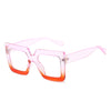 Fashion Square Large Frame Glasses